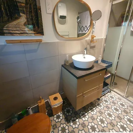Le Goeland, Hotes 20m2, Avec Petit Dejeuner-800m Plage- Kitchenette-terrasse-piscine-velos